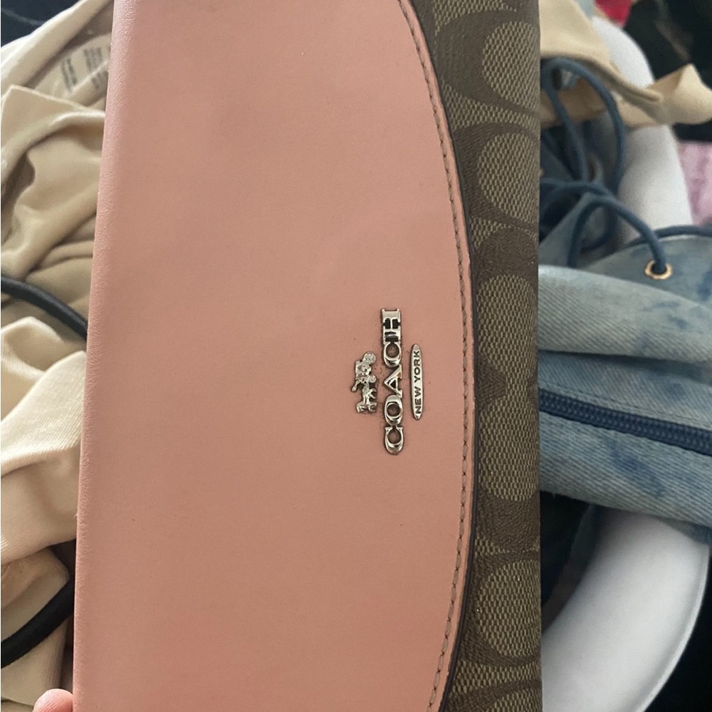 Coach Pink and Brown Women's Bag